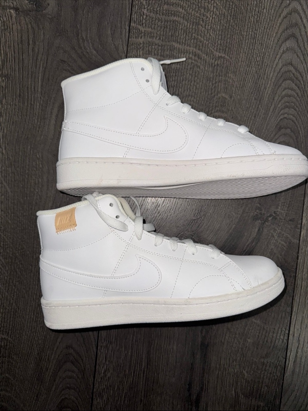 Nike White High-Top Athletic Sneakers